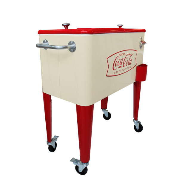 LeighCountry CocaCola 60 Qt. Coke Cooler Wayfair Canada